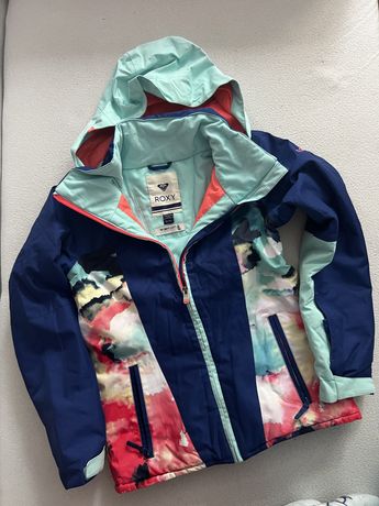 Roxy kurtka narciarska dla dziewczynki 12 L neon na 12 lat