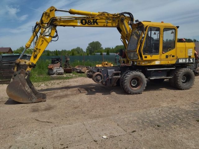 O&K mh5 s  Koparka dwudrogowa OK mh5s