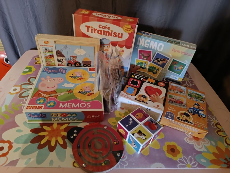 Sprzedam gry i puzzle dla dzieci