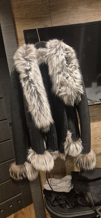 Futro naturalne włoskie nowe