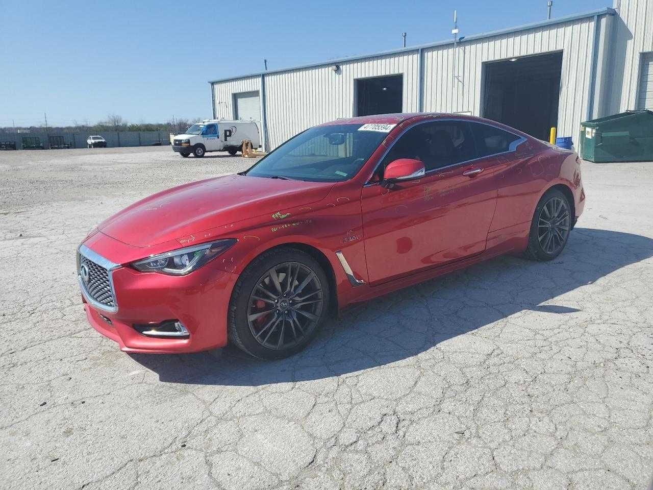 2017 Infiniti Q60 Red Sport 400