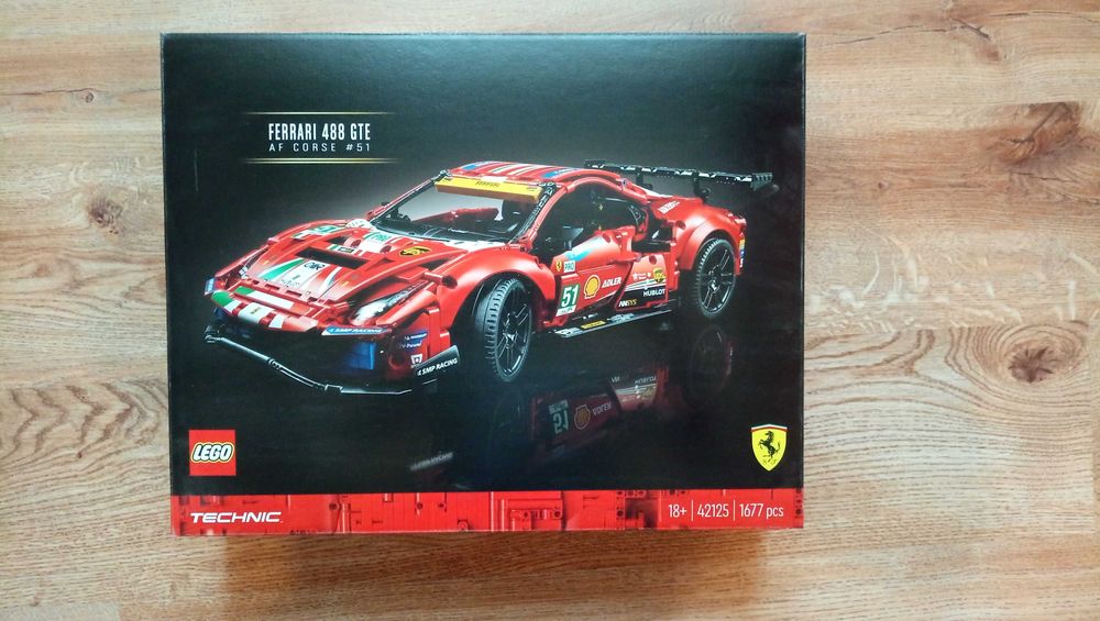 LEGO 42125 Technic Ferrari 488 GTE AF Corse Nowy