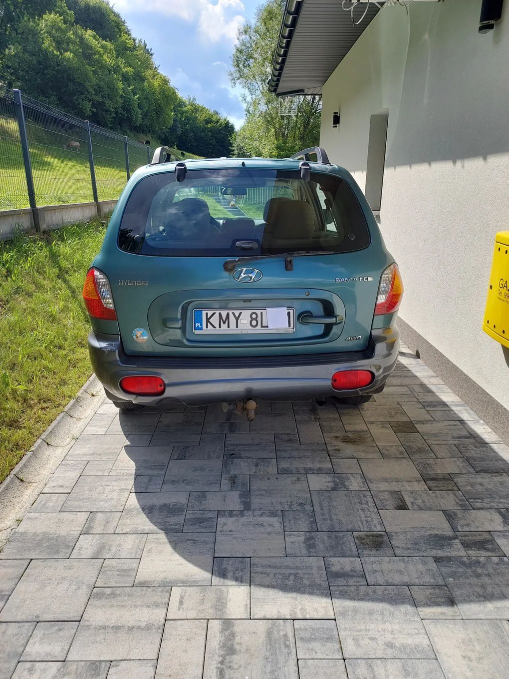 Hyundai Santa Fe Stan pojazdu jak na ten wiek bardzo dobry