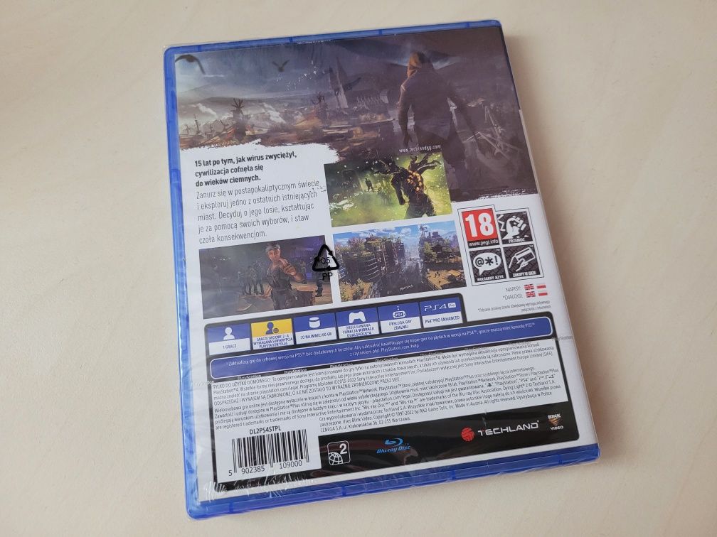 Gra Dying Light 2 PS4 Nowa Folia Płyta Dubbing PL Upgrade PS5