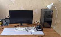 Продам игровой ПК-комплект — RX 6600/i7/16 ГБ RAM+монитор+переферия