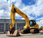 Wynajem Koparka Gąsienicowa Komatsu PC210 -11 wynajem koparki