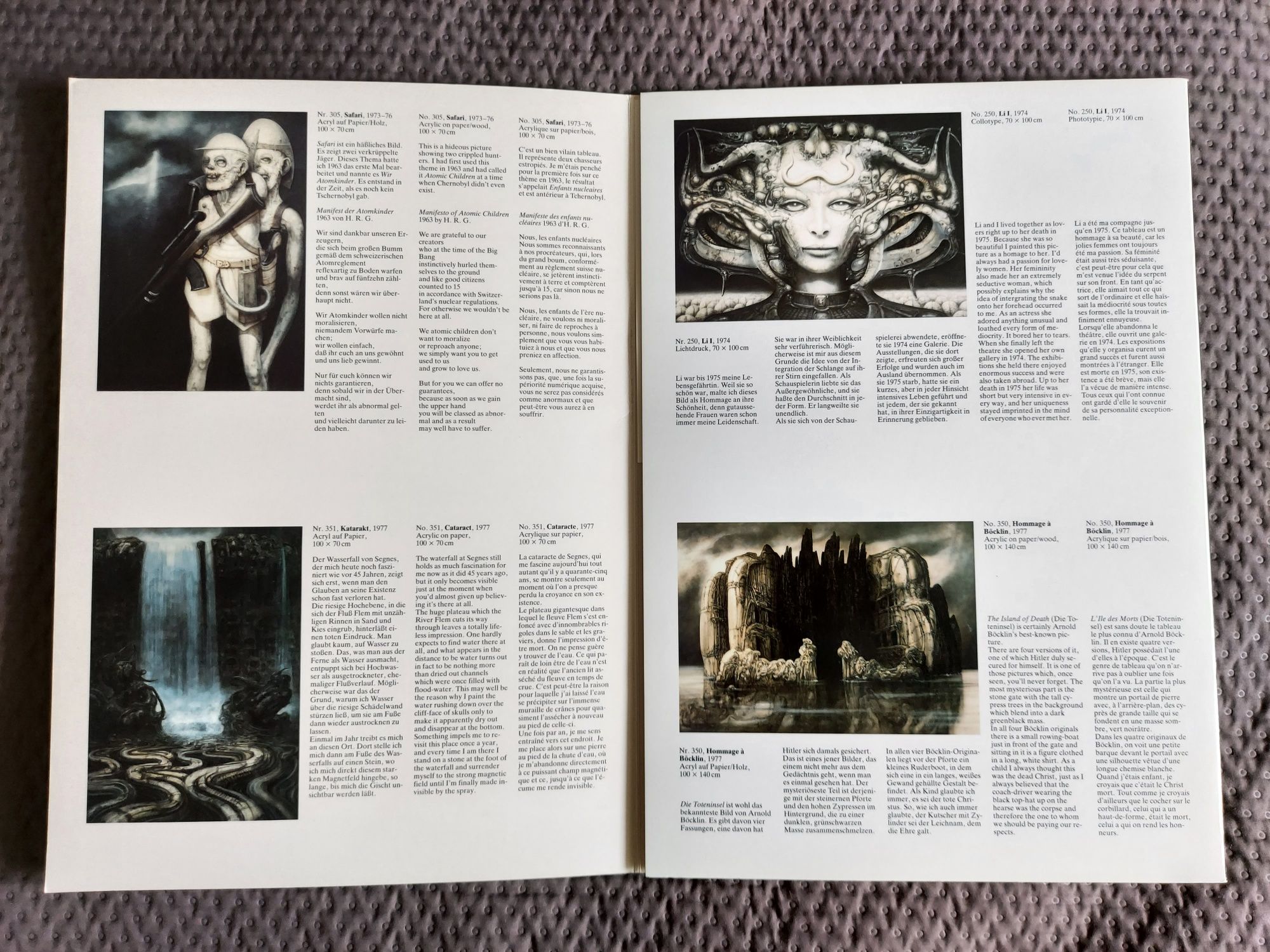 Giger 6 Posters Taschen