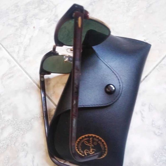 Óculos de Sol Vintage Ray-Ban W0366 Clubmaster Classic wayfarer