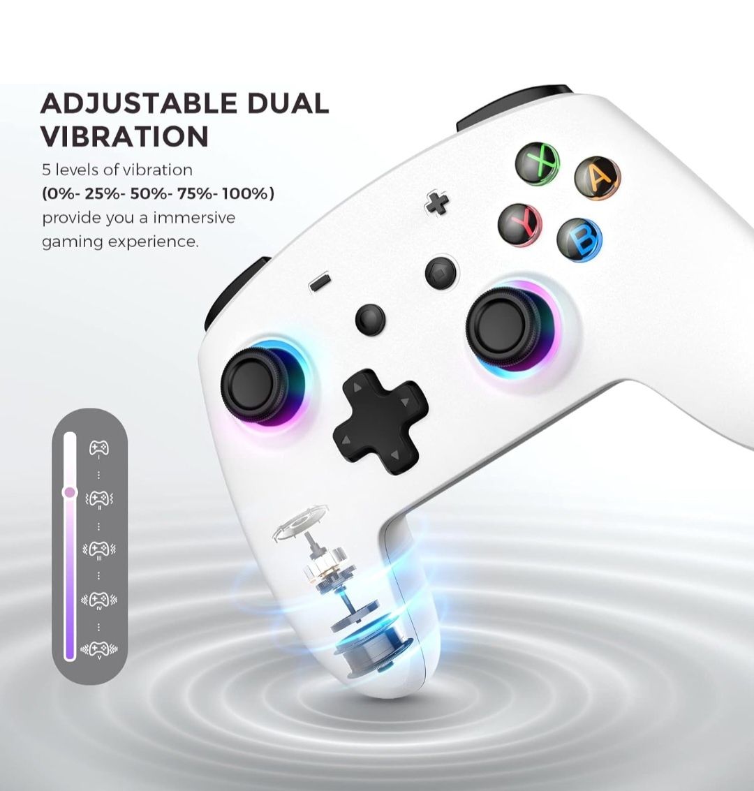 ECHTPower Przełącznik kontroler do Switch/OLED/Lite, Switch Pro