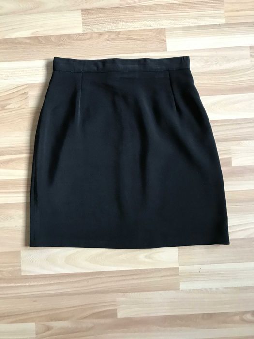 Czarna mini spódniczka klasyczna r. 38 biznesowa galowa
