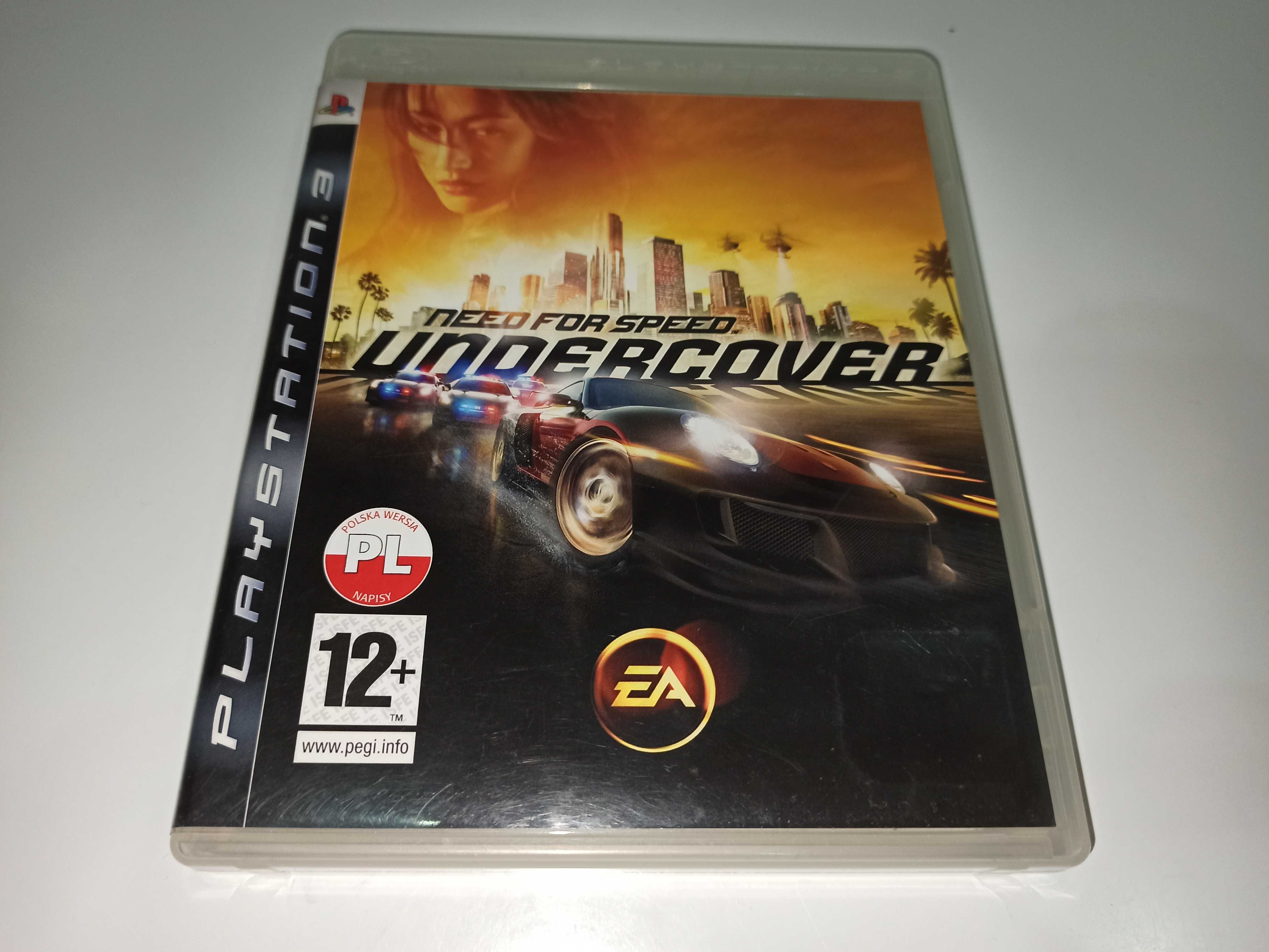 ps3 NEED FOR SPEED UNDERCOVER PL po polsku unikat wyścigi