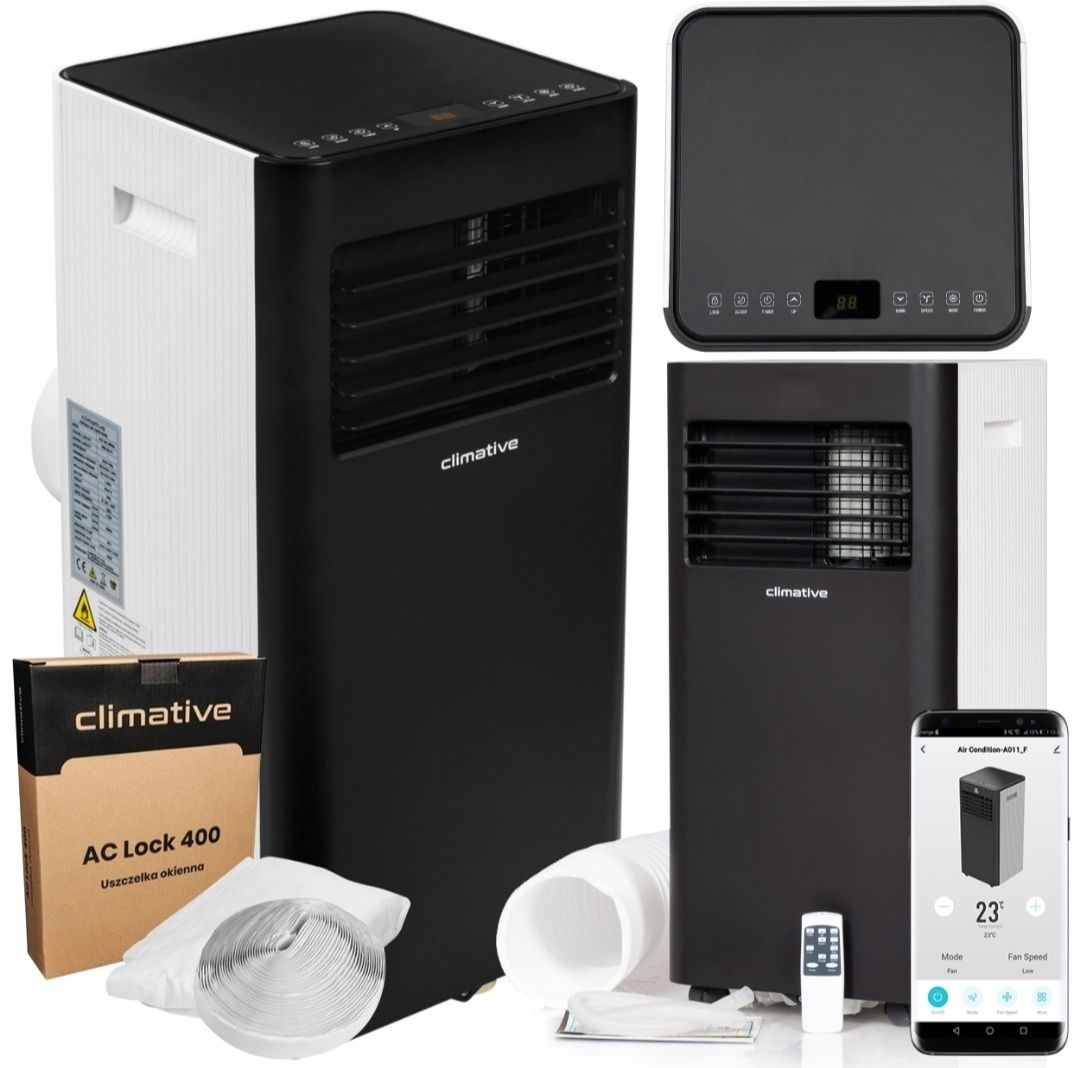 Klimatyzacja Climative AC26-S Yin Black Mat 2600 W