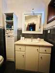 Movel wc com pedra marmore