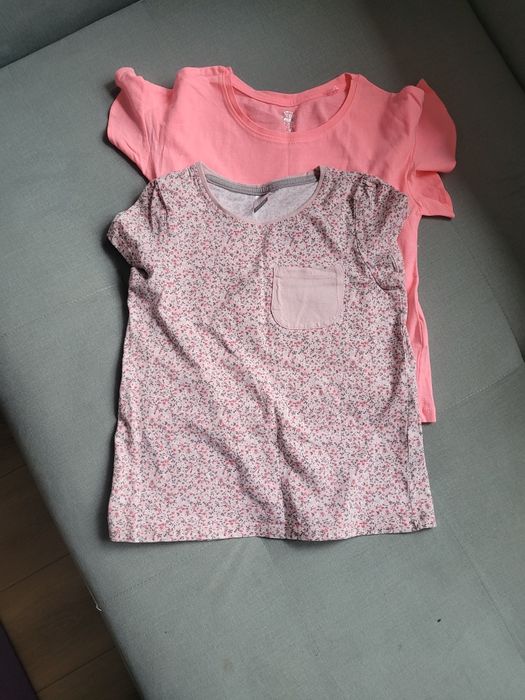 Tshirt dziewczęce 128