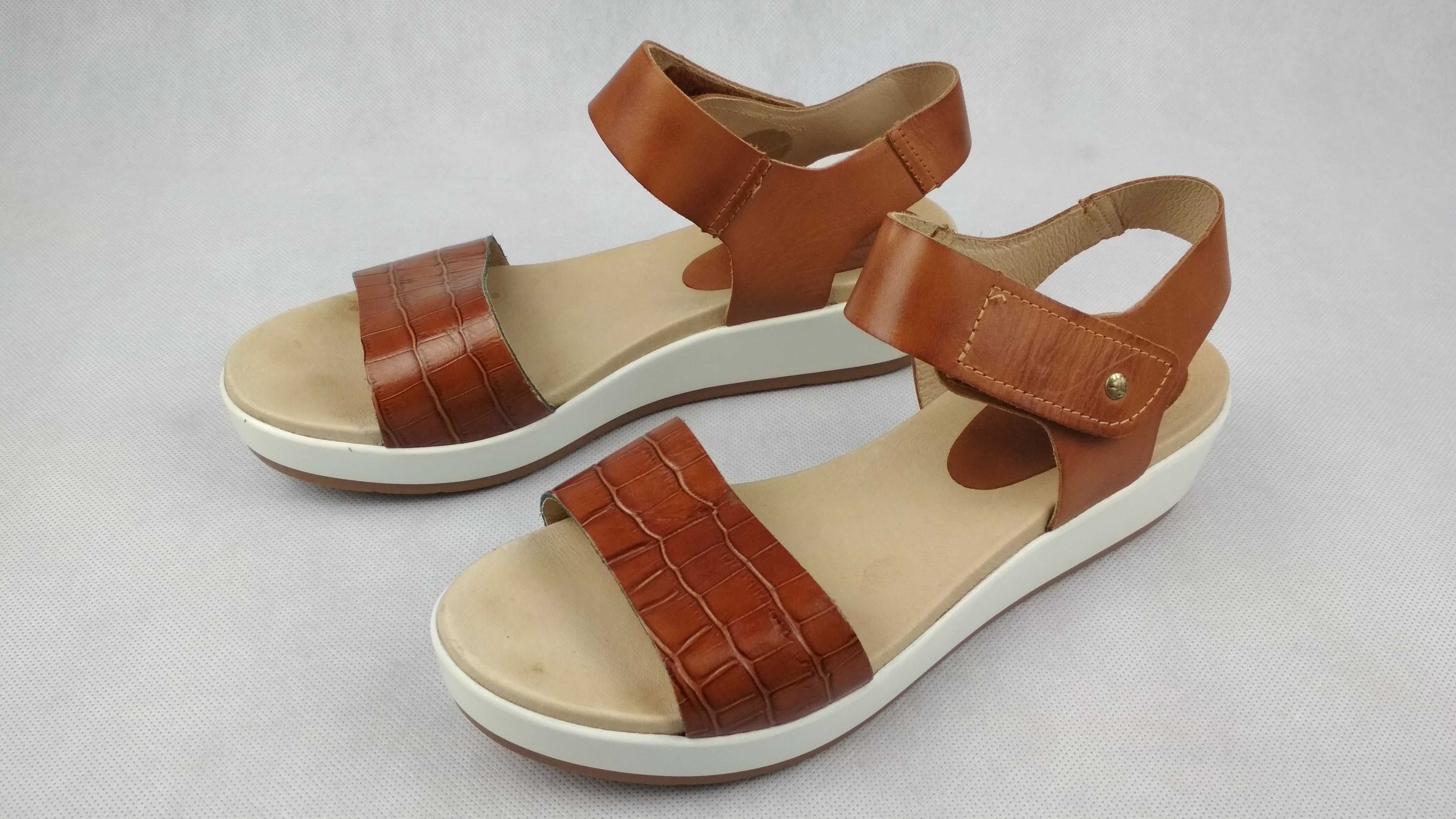 PIKOLINOS Mykonos Buty Klapki Sandały Skórzane Roz. 41