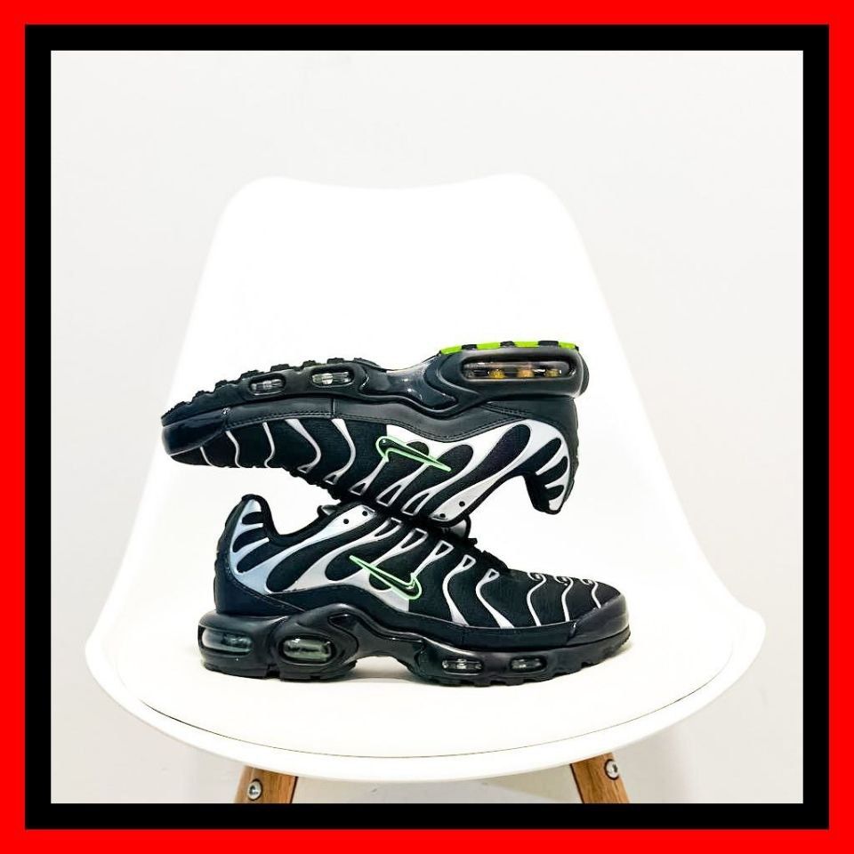 БЕЗ ПЕРЕДОПЛАТ ‼️ Nike Air Max TN Black Green White/ Найк Айр Макс ТН