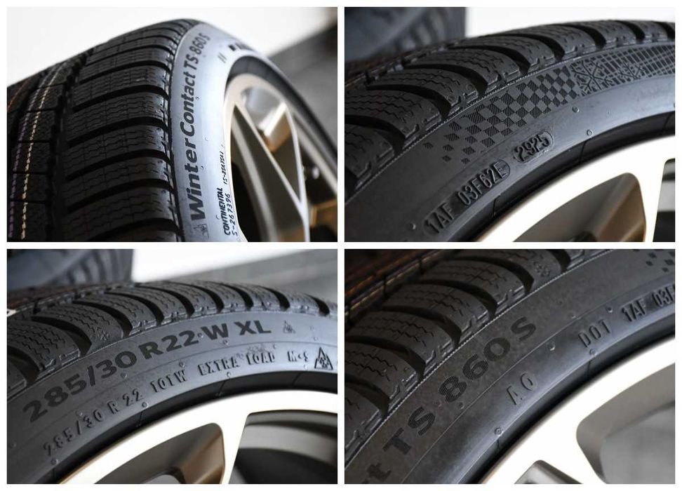 Koła Felgi Audi RS6 RS7 C8 PERFORMANCE 22" Q7 SQ7 Continental Zima 25r