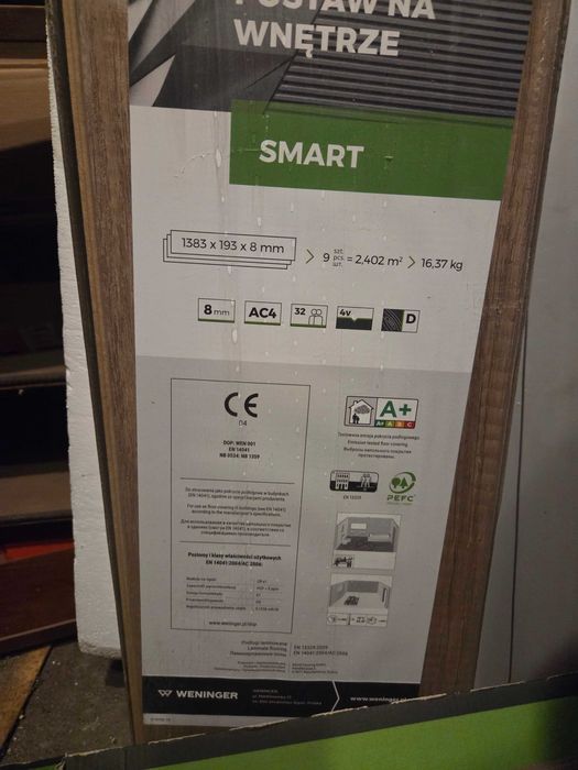 Panele laminowane podłogowe 30 m2