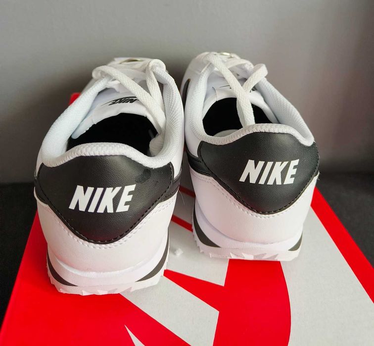 Nike Cortez white black biało czarne - r. 39