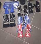 Luvas karting Sparco e Omp