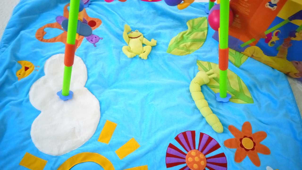 Tapete sensorial de Bebé e PlayGym