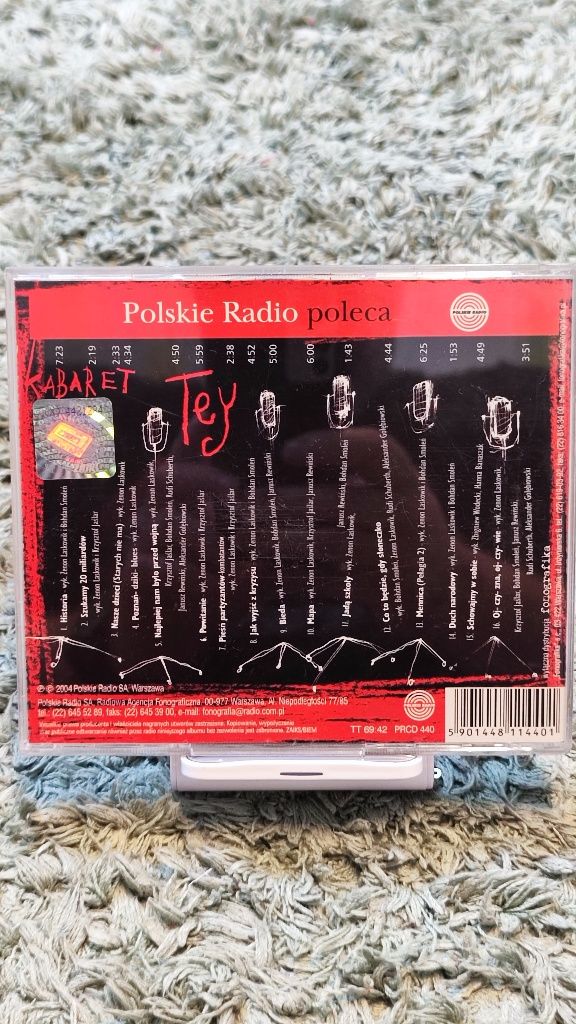 Kabaret TEY Ciąg dalszy płyta CD