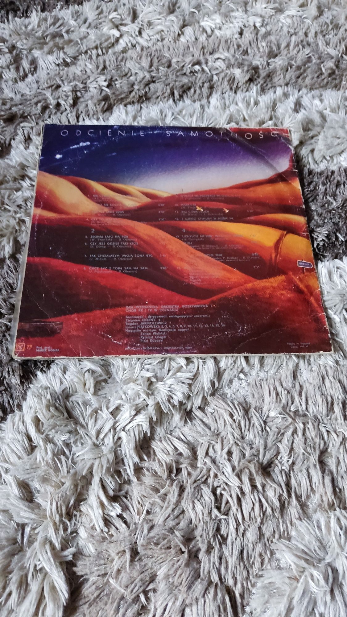 2lp Zdzisława Sośnicka-Odcienie samotności 1980