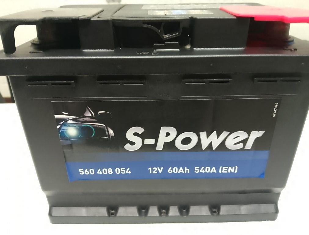 Akumulator S-Power 60AH/540A P+