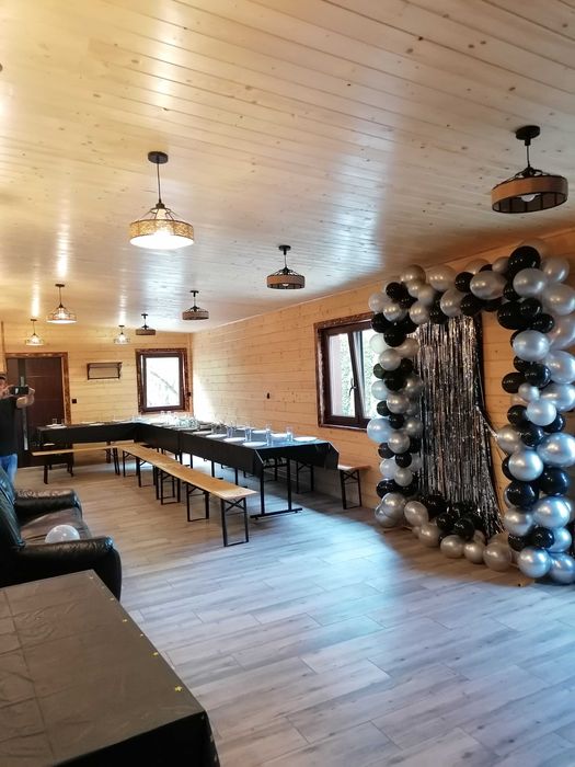 Sala imprezowa  sylwestra balia noclegi Suwalszczyzna  jezioro