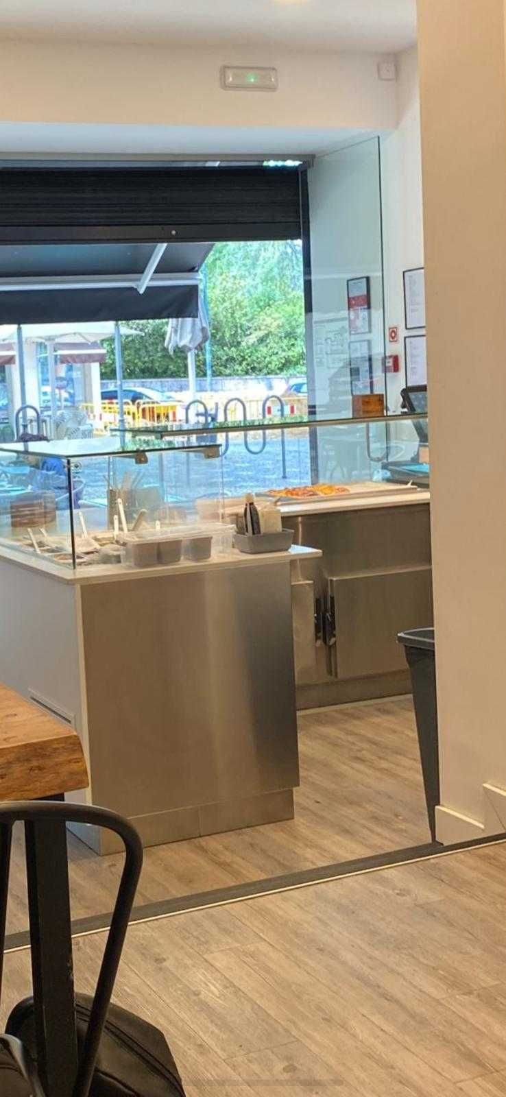 Vitrine pastelaria