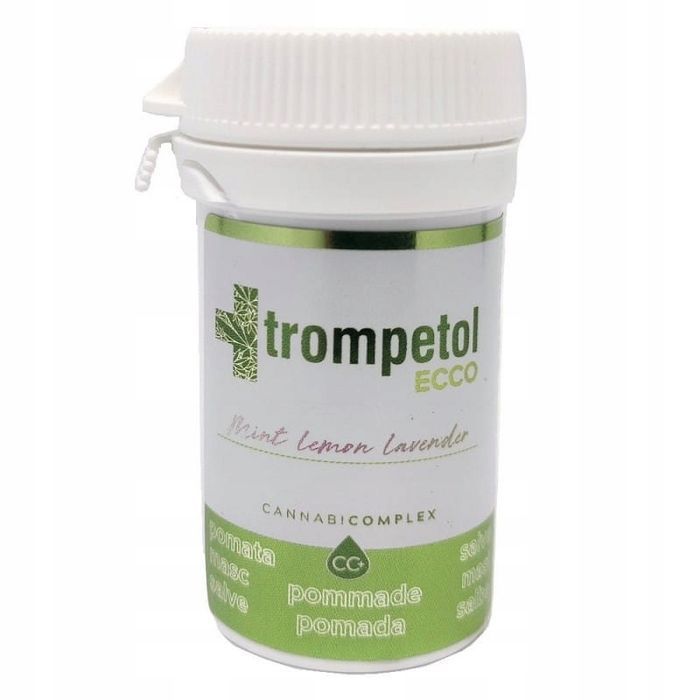 Maść konopna ECCO - Mięta Cytryna Lawenda - 28ml TROMPETOL