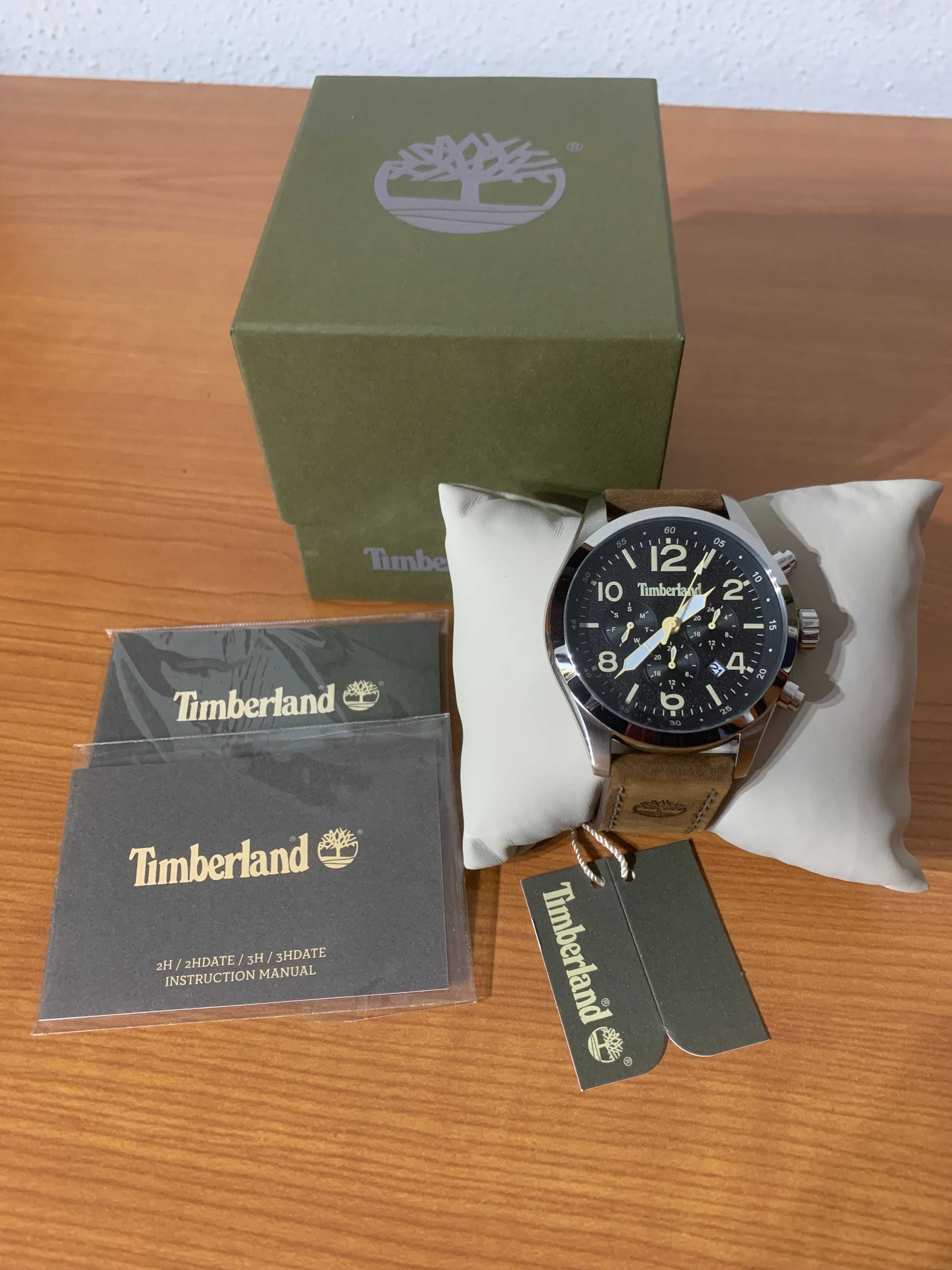 Relógio Timberland Castanho & Preto
