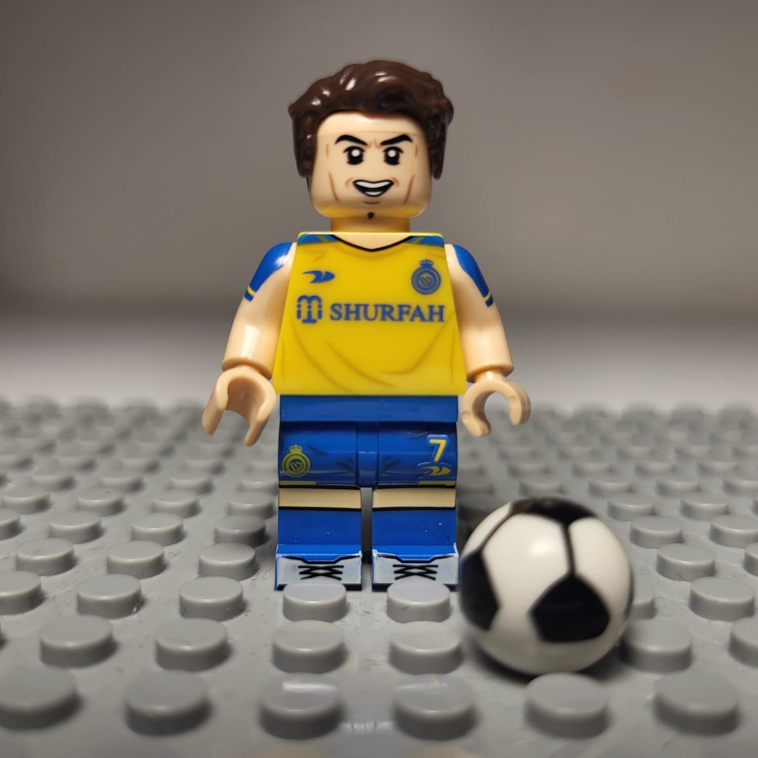 Cristiano Ronaldo | Al Nassr | Kompatybilna z Lego