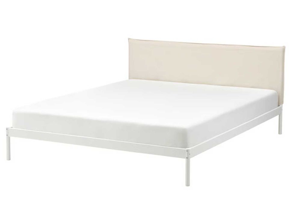 Cream IKEA Double Bedframe Excellent Condition