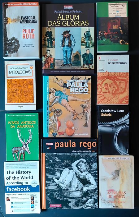 55 livros de grande qualidade e excelentes preços. Só 250€.