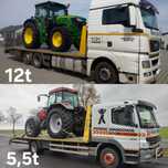 Auto laweta transport do 12 ton ciągników maszyn rolniczych itp.