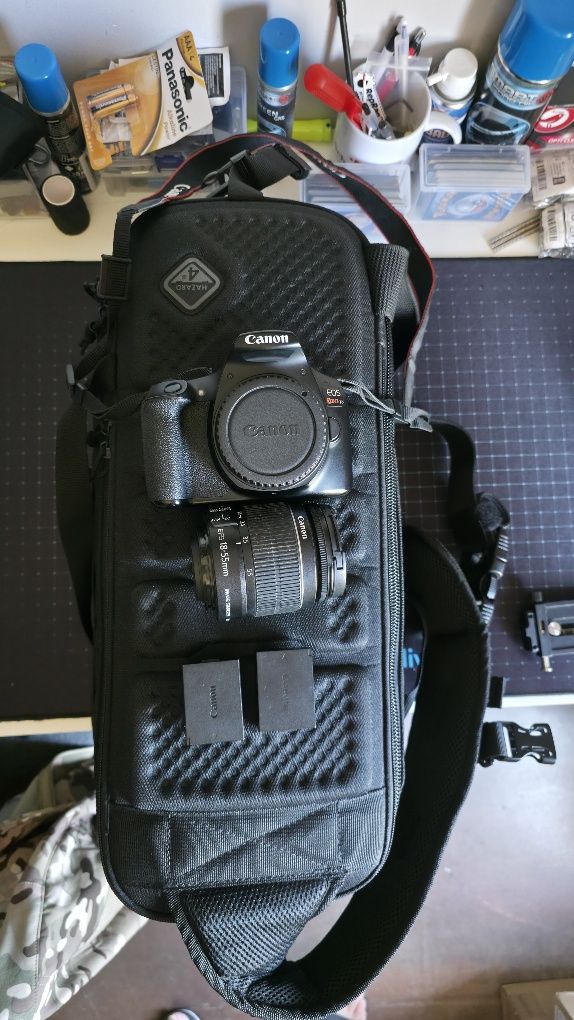 Canon Rebel T6 + mochila Hazard