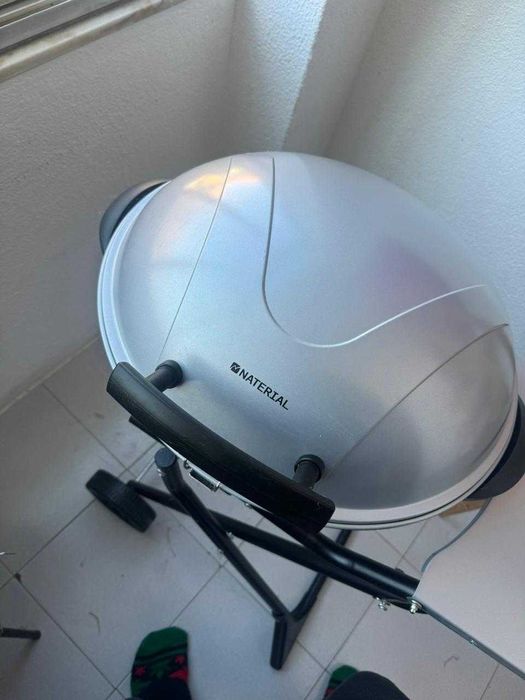 Churrasqueira elétrica NATERIAL ELION TROLLEY 2300W