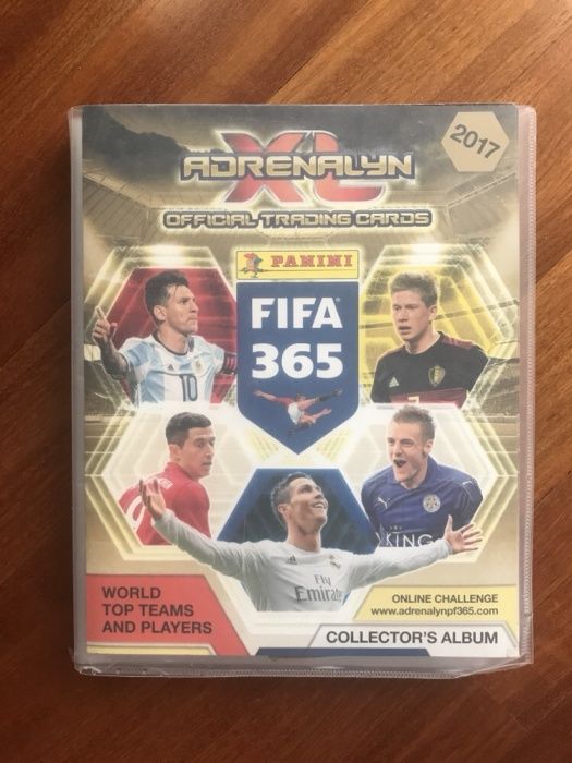 Fifa 365 edycja 2017 kompletny album + karty limited