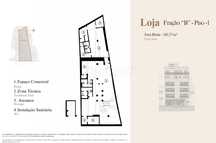 Loja Comercial B Funchal Colombo Residences piso inferior (342m2)