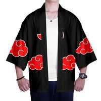 Нове кімоно кимоно хаорі в стилі Наруто Акацуки