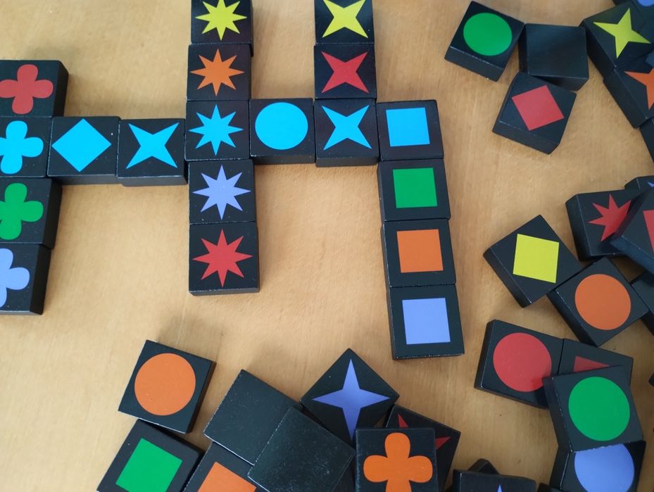 Gra Qwirkle drewniana