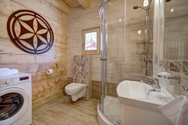 Domki z kominkiem i widokiem na góry Pokoje Noclegi w górach Sauna Spa