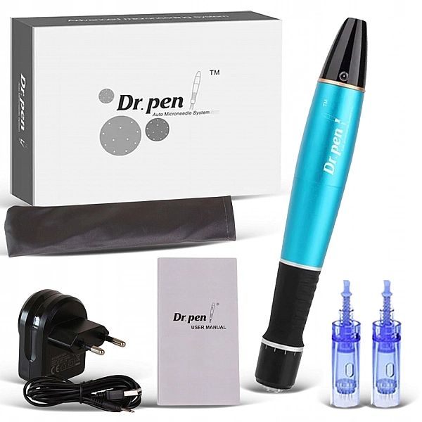 Dr Pen Ultima - Profesjonalny Bezprzewodowy Dermapen + 20 Kartridży