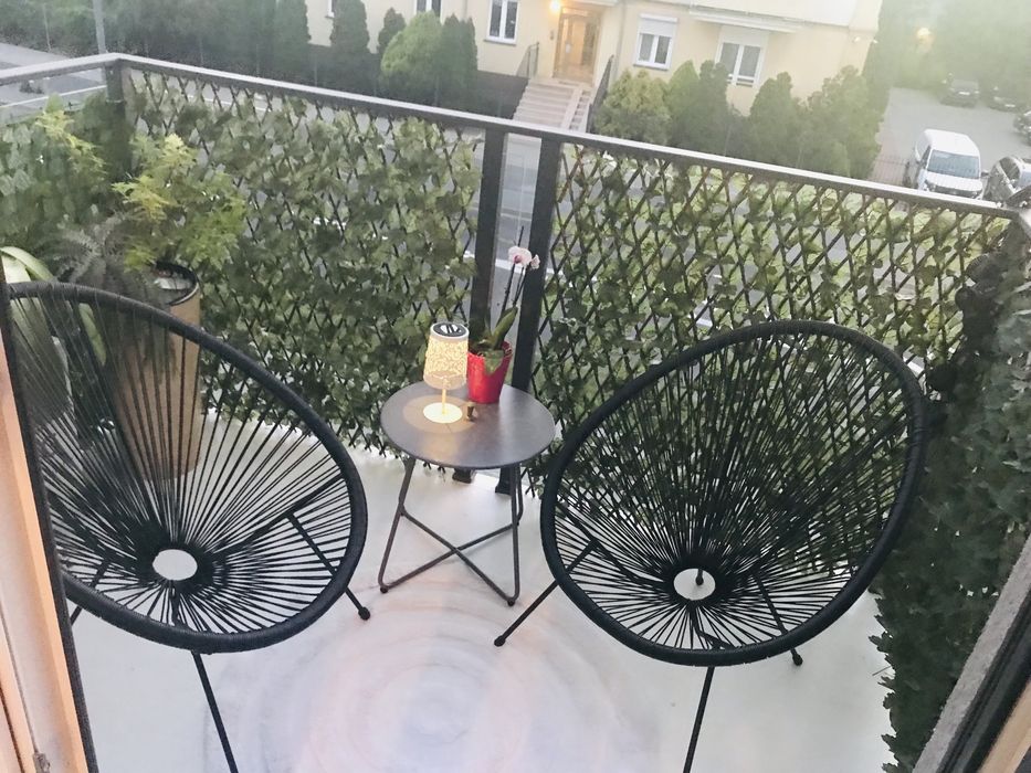 Komplet mebli na balkon taras ogrod