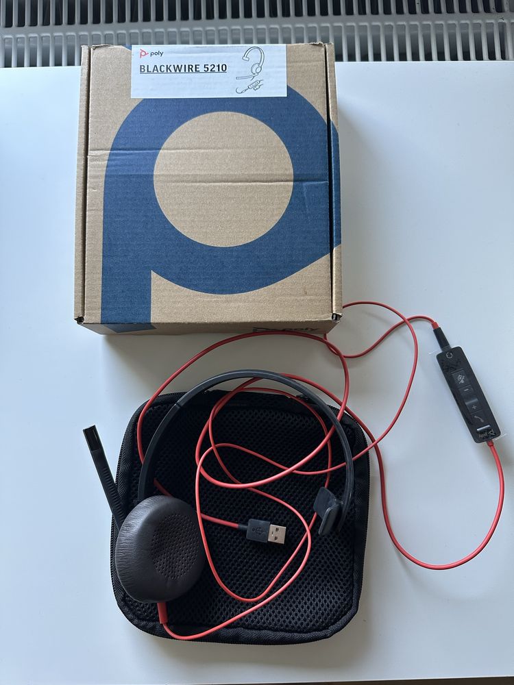 Sluchawki Poly Blackwire 5210 USB-A