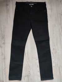H&M spodnie jeansy czarne młodzieżowe rozm 164 cm