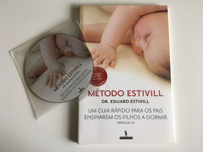 2 livros: Método Estivill, com CD + Estratégias último recurso dormir