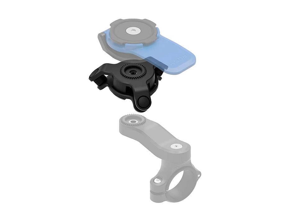Amortecedor de vibração género tipo Quad Lock para telemóvel, iPhone