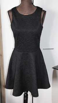 sinsay czarna sukienka 38 m 36 s bluzka letnia